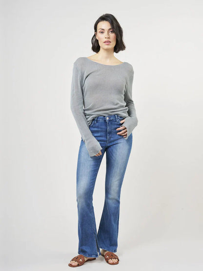 Vicky Bootcut Jeans Blau - IdealeKleiden