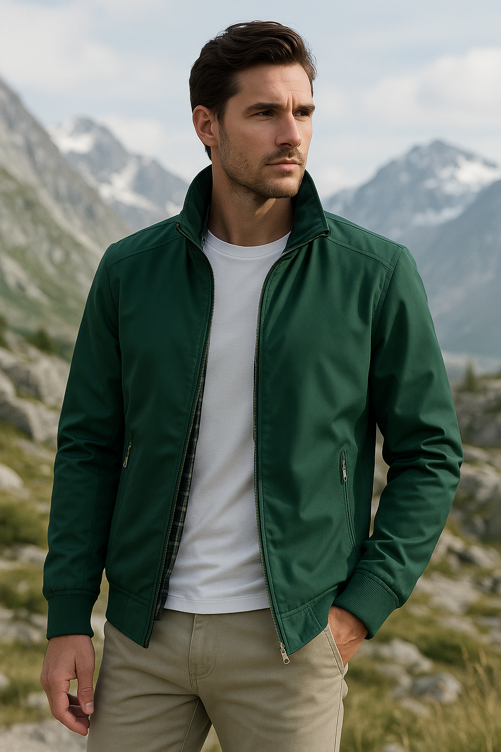 Veste d'été pour homme, légère et confortable