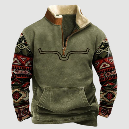 Polaire homme chaude avec fermeture éclair, veste d'hiver