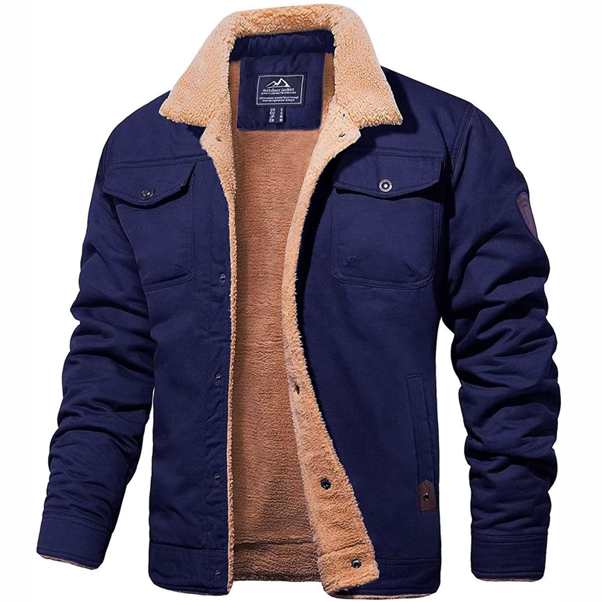 Blouson aviateur stylé pour homme look rétro