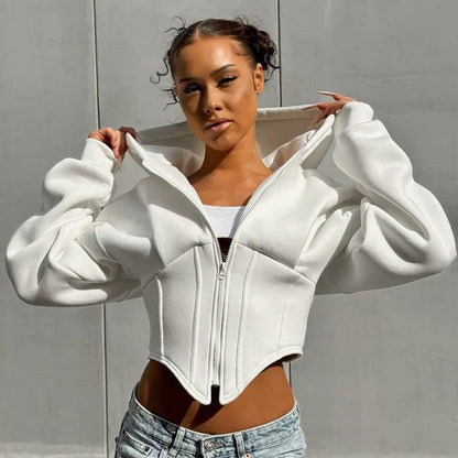 Vixen Veste à Capuche Sportive Moderne Athlétique