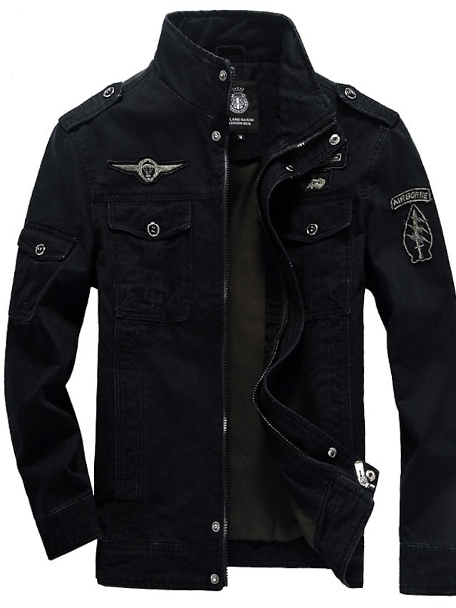 Blouson bombardier décontracté pour homme