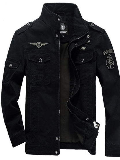 Blouson bombardier décontracté pour homme