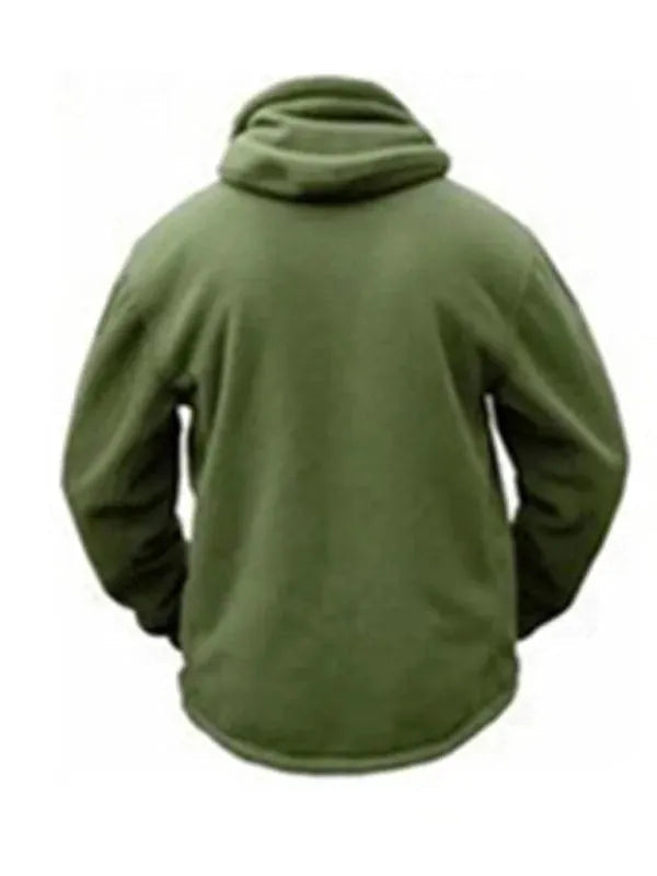 Herren Fleece Hoodie Warm Bequem - IdealeKleiden