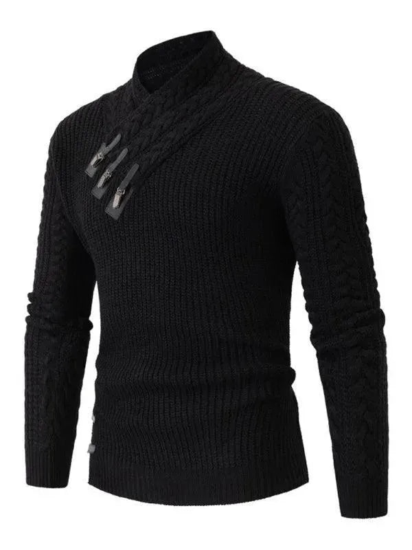 Pull-overs à col roulé élégants pour hommes