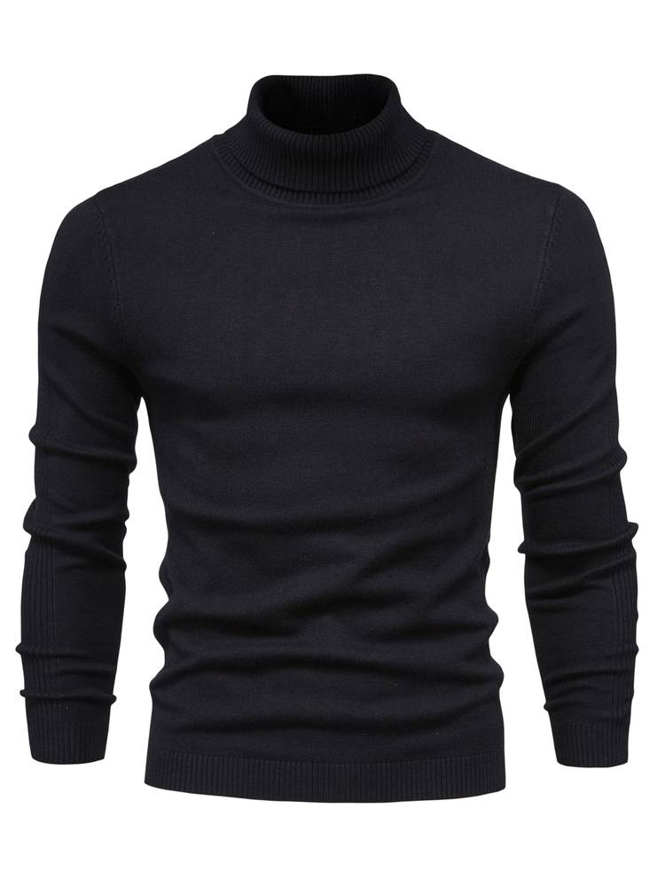 Col roulé homme chaud et confortable