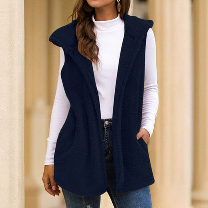 Gilet polaire douillet sans manches confortable