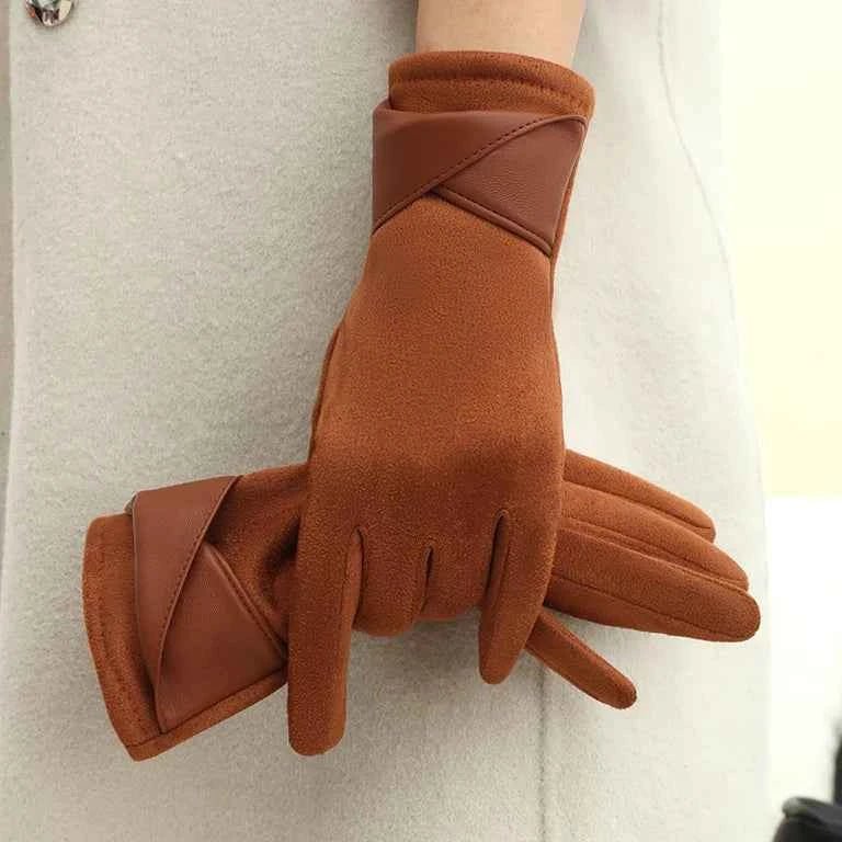 Gants polaires doux pour femmes