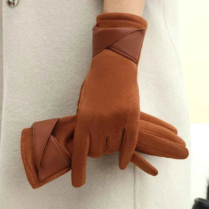 Gants polaires doux pour femmes