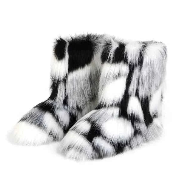 Chaussures d'hiver femme chaudes et isolées