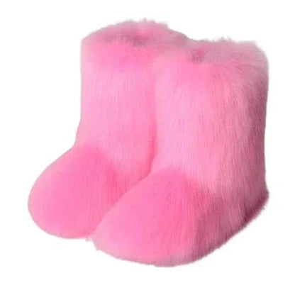 Chaussures d'hiver femme chaudes et isolées