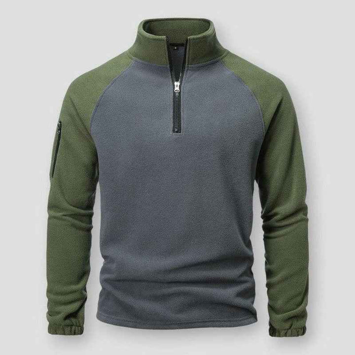 Pull pour homme en polaire chaude