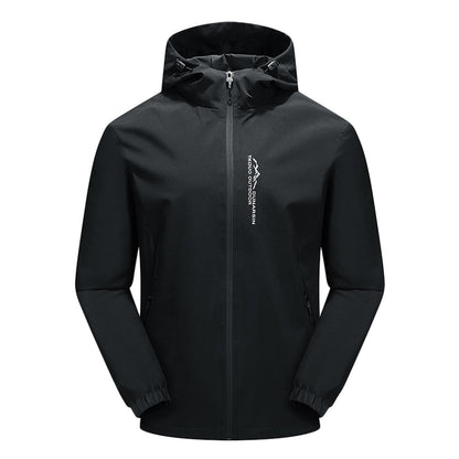 Veste outdoor imperméable à capuche femme homme