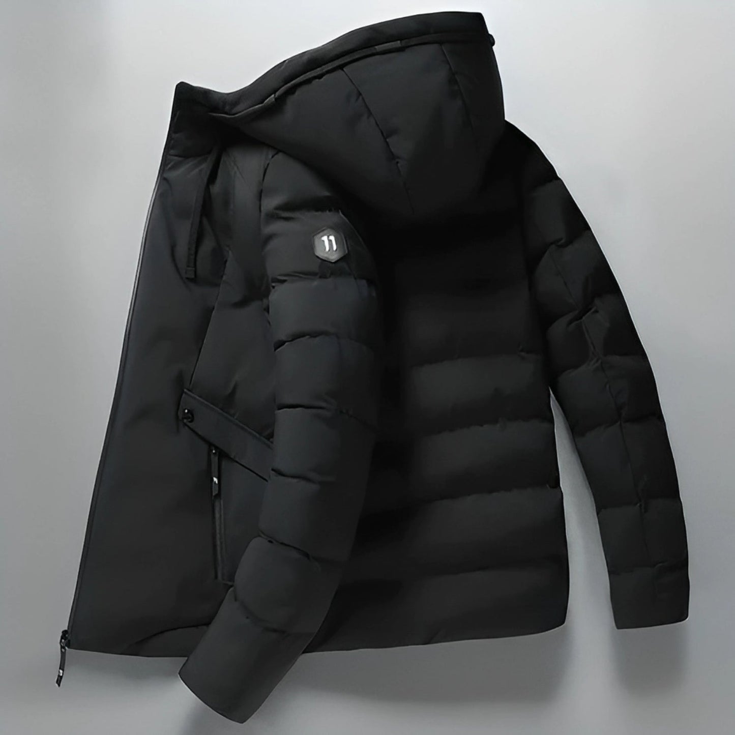 Veste d'hiver imperméable confortable et isolée pour homme