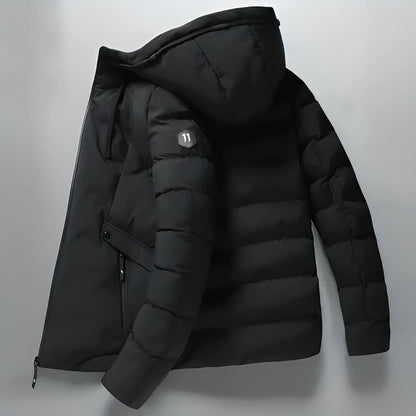 Veste d'hiver imperméable confortable et isolée pour homme