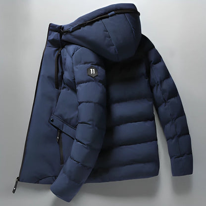 Veste d'hiver imperméable confortable et isolée pour homme