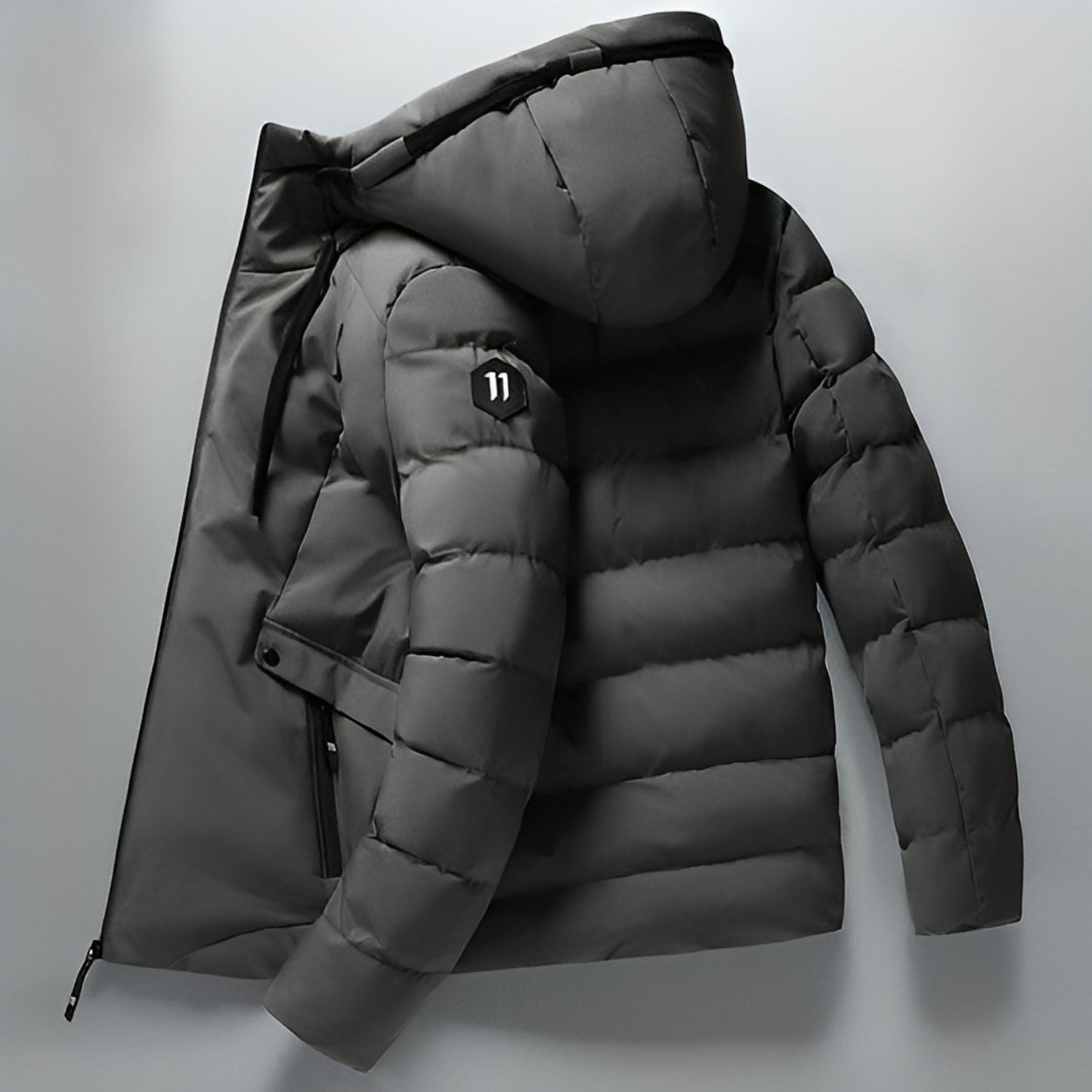 Veste d'hiver imperméable confortable et isolée pour homme