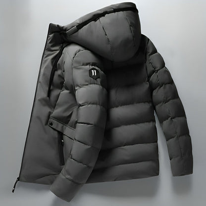 Veste d'hiver imperméable confortable et isolée pour homme