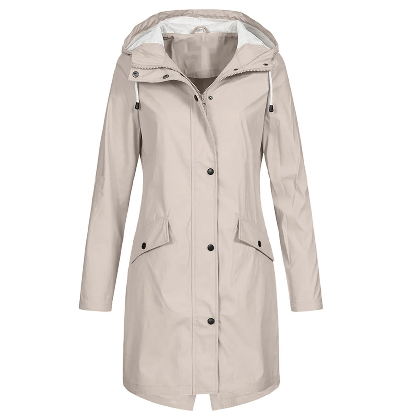 Grand imperméable imperméable à capuche
