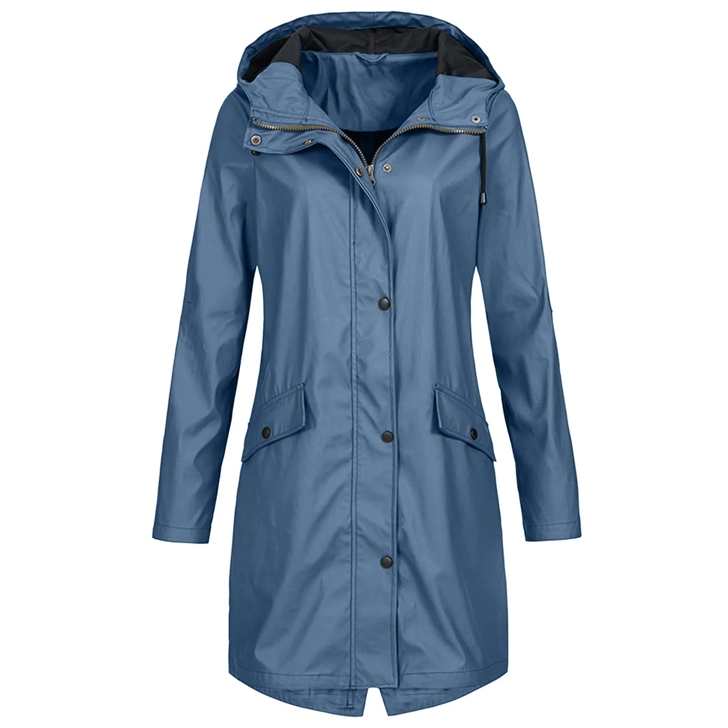 Grand imperméable imperméable à capuche