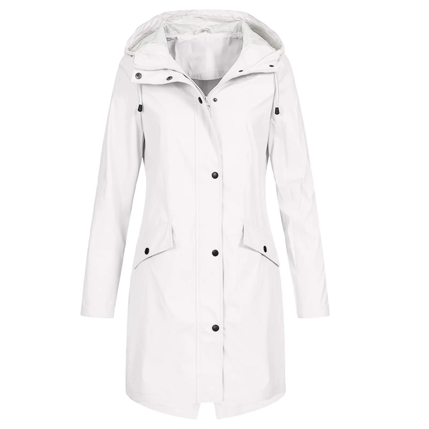 Grand imperméable imperméable à capuche