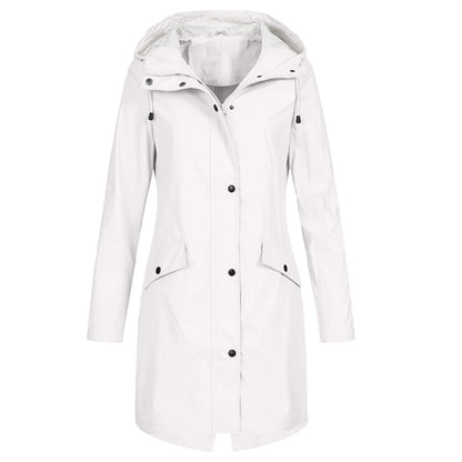 Grand imperméable imperméable à capuche
