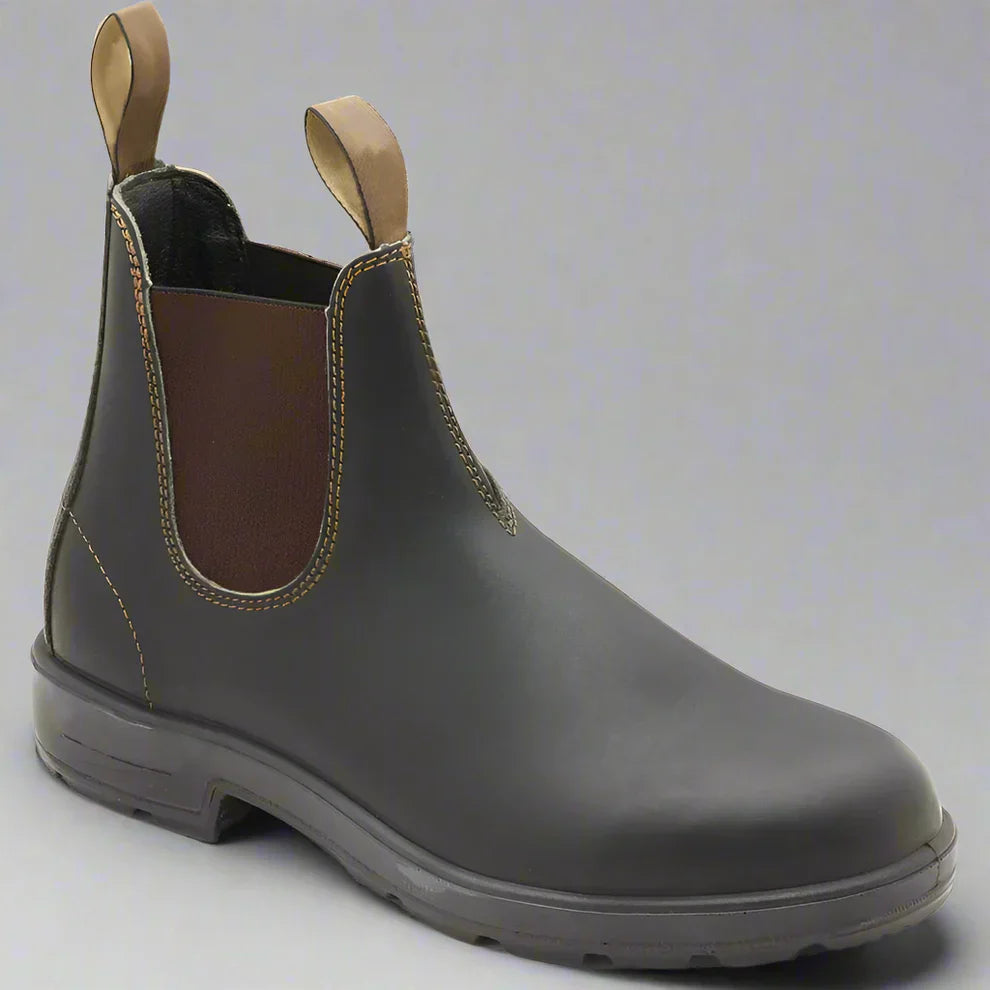 Chelsea Boots Homme Cuir Noir Élégant