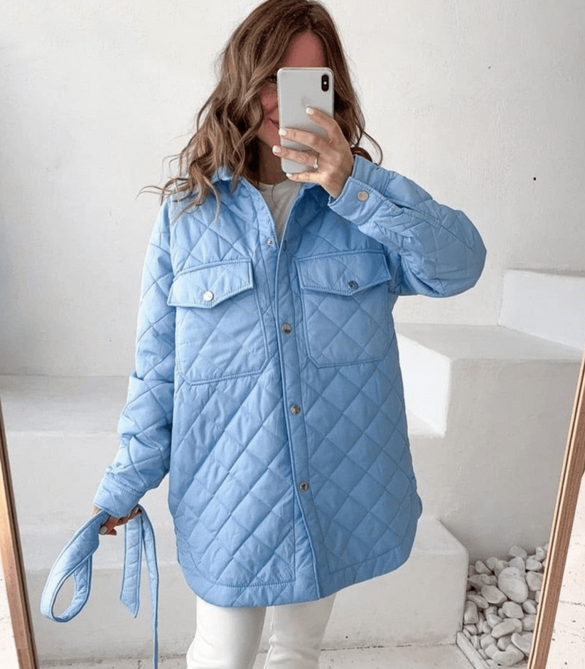 Doudoune matelassée oversize pour femme