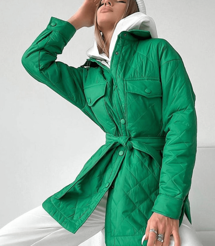 Doudoune matelassée oversize pour femme