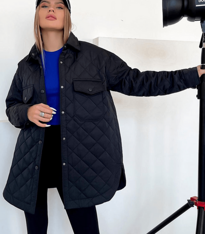 Doudoune matelassée oversize pour femme
