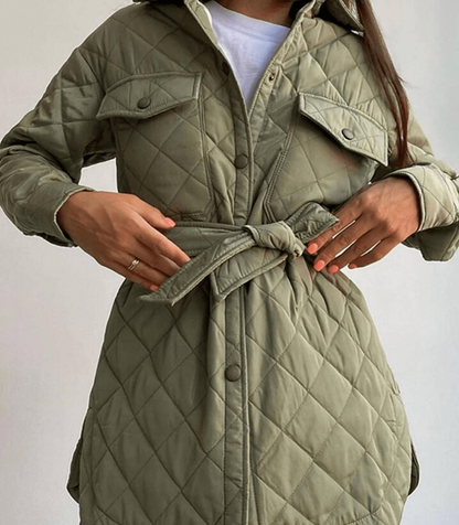 Doudoune matelassée oversize pour femme