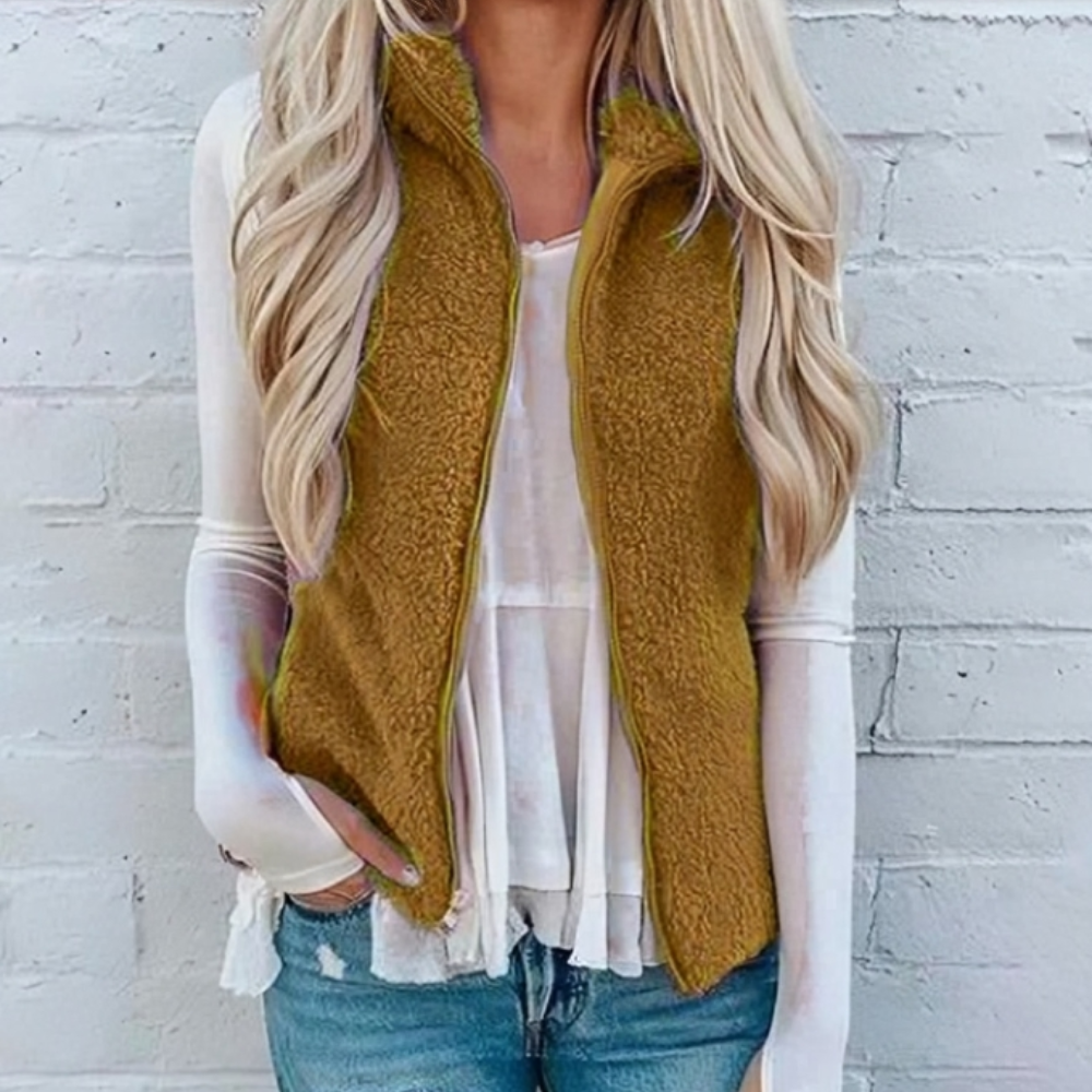 Écharpe pour femme Gilet avec poches Confortable