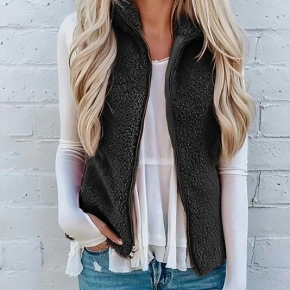 Écharpe pour femme Gilet avec poches Confortable