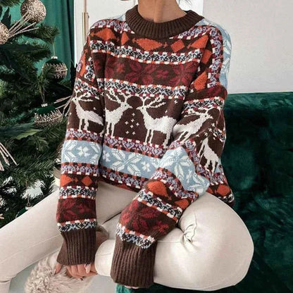 Pull de Noël Femme Festif