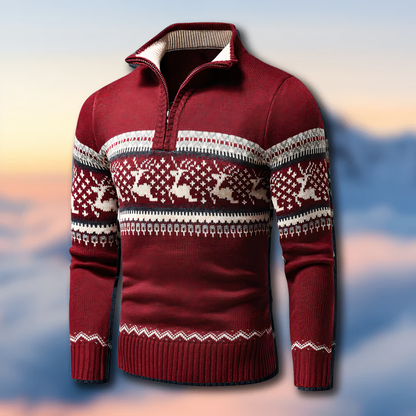 Weihnachtspullover Festlich Gestrickt - IdealeKleiden