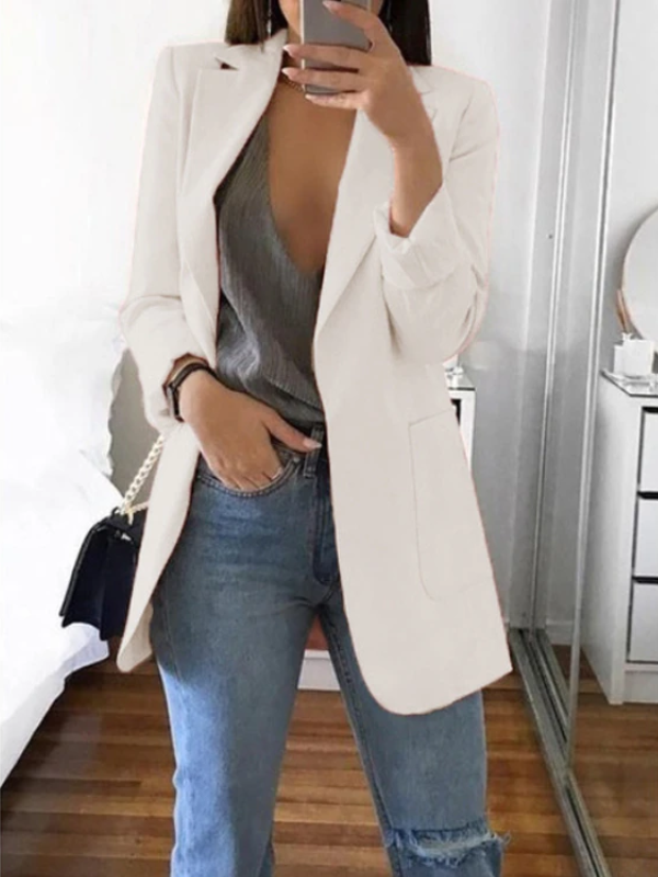 Blazer Slim Fit Élégant et Moderne
