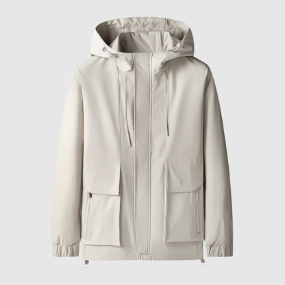 Veste homme Coupe-vent Capuche Fermeture éclair