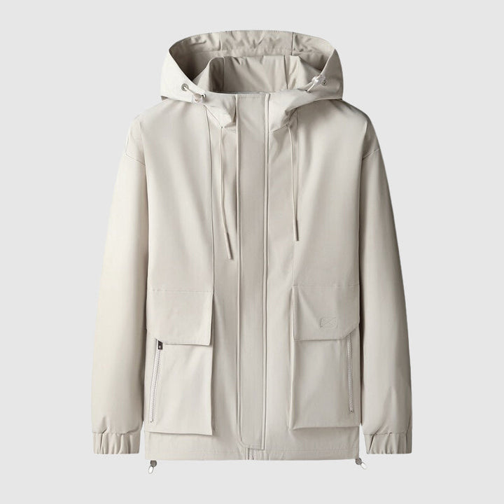 Veste homme Coupe-vent Capuche Fermeture éclair