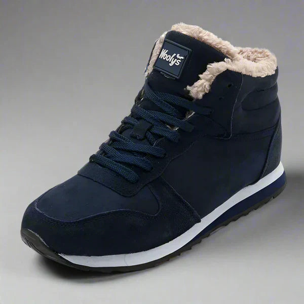 Bottes d'hiver homme fourrées tige haute