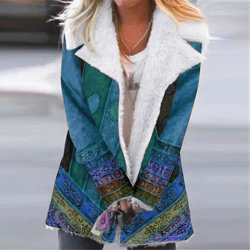Damen Winterjacke Warm und Elegannt - IdealeKleiden