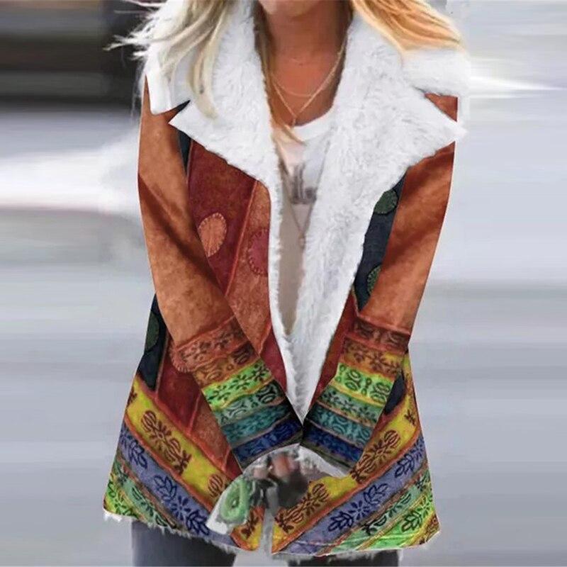 Veste d'hiver femme chaude et élégante