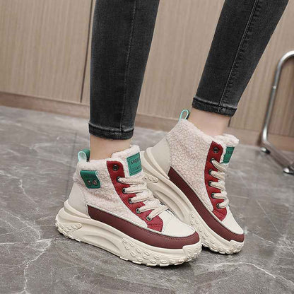 Chaussures pour femmes Bottes d'hiver chaudes Confort