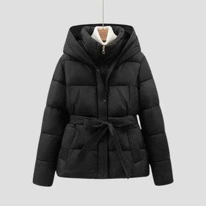Veste d'hiver avec ceinture coupe moderne pour femme