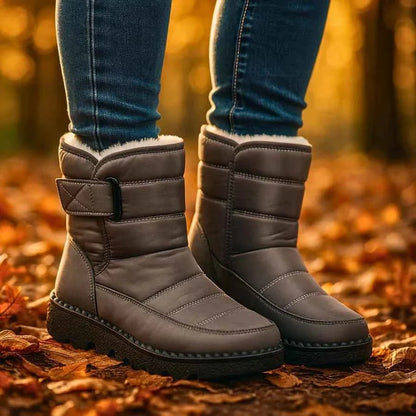 Bottes d'hiver femme fourrées