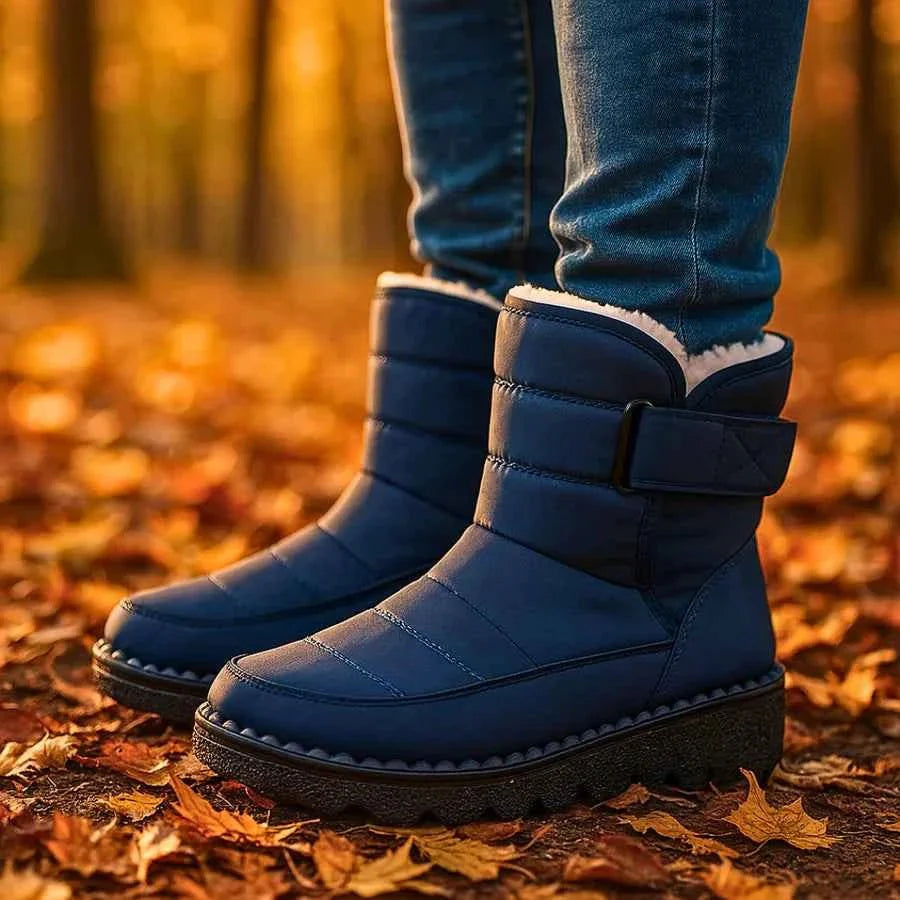 Bottes d'hiver femme fourrées