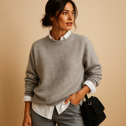 Pull Femme Manches Longues Élégant