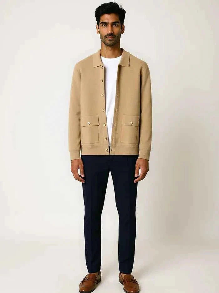 Veste en laine pour hommes Design élégant