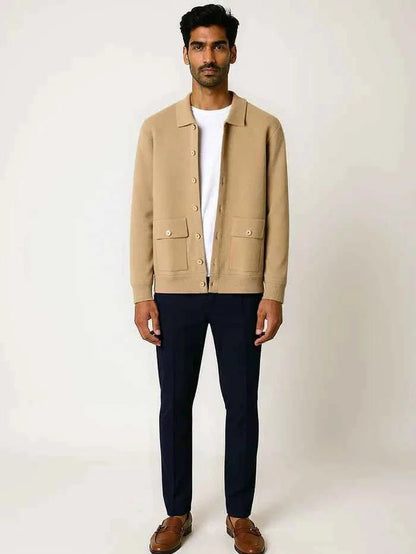 Veste en laine pour hommes Design élégant