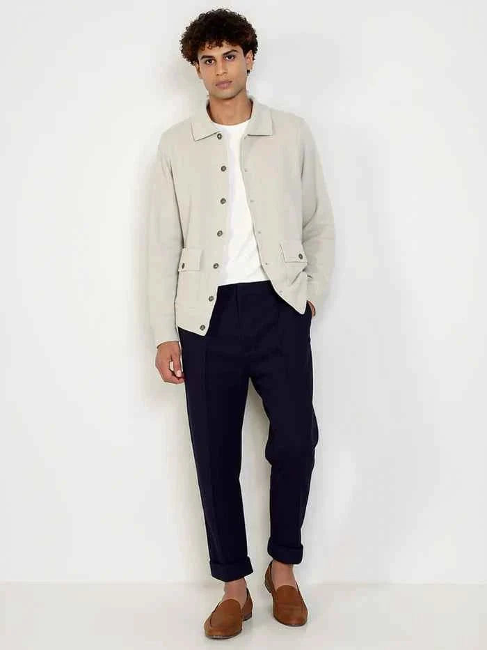 Veste en laine pour hommes Design élégant