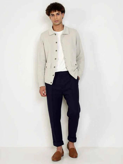 Veste en laine pour hommes Design élégant
